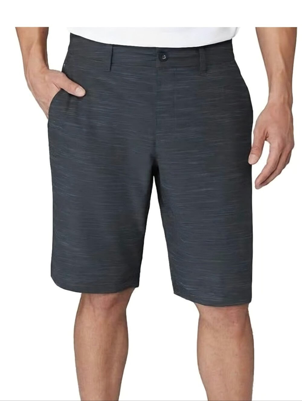 Hang Ten Hybrid Performance Heathered Short, 36 W X 10.5 ", NWT